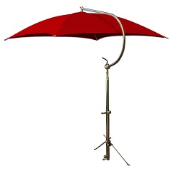 UTA0475   Red 1 Post Umbrella
